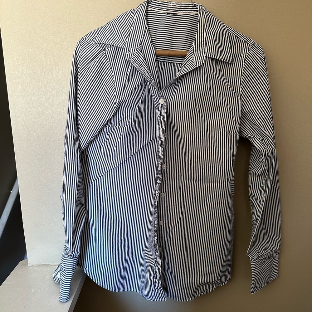 JCrew Striped Button Down Shirt